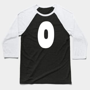 Letter O Baseball T-Shirt